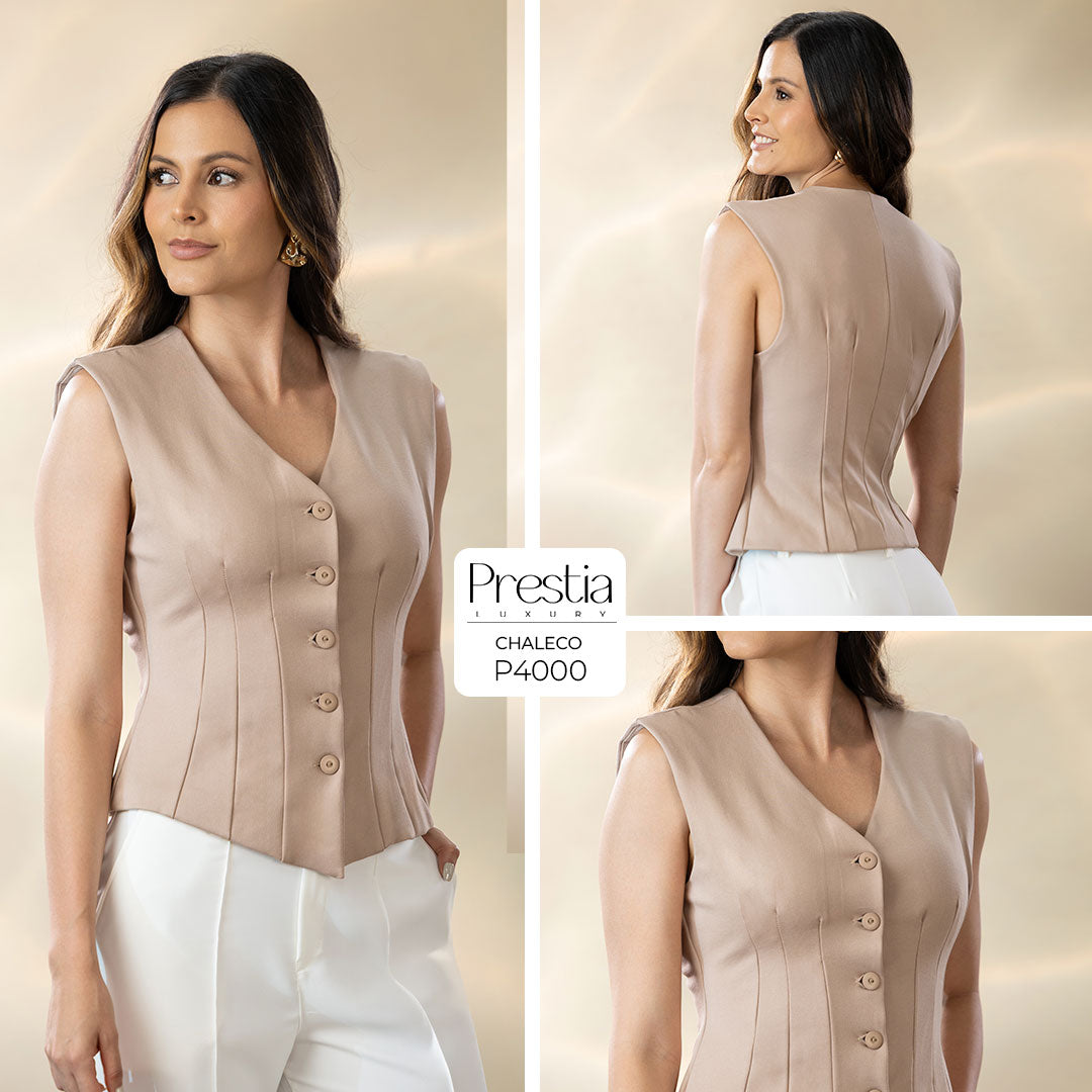 P4000 CHALECO PUNTIROMA CAMEL