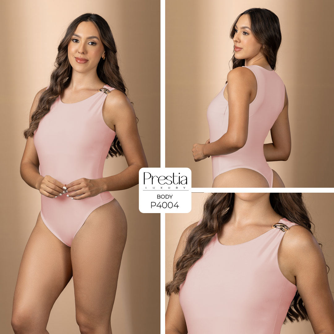 P4004 BODY LICRA DESTELLANTE PALO DE ROSA
