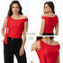 P4005 BLUSA MALLA ROJO