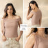 P4005 BLUSA MALLA CAMEL