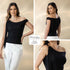 P4005 BLUSA MALLA NEGRO