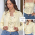 P4064 DUO CAMISA CHALIS RAYAS AMARILLO