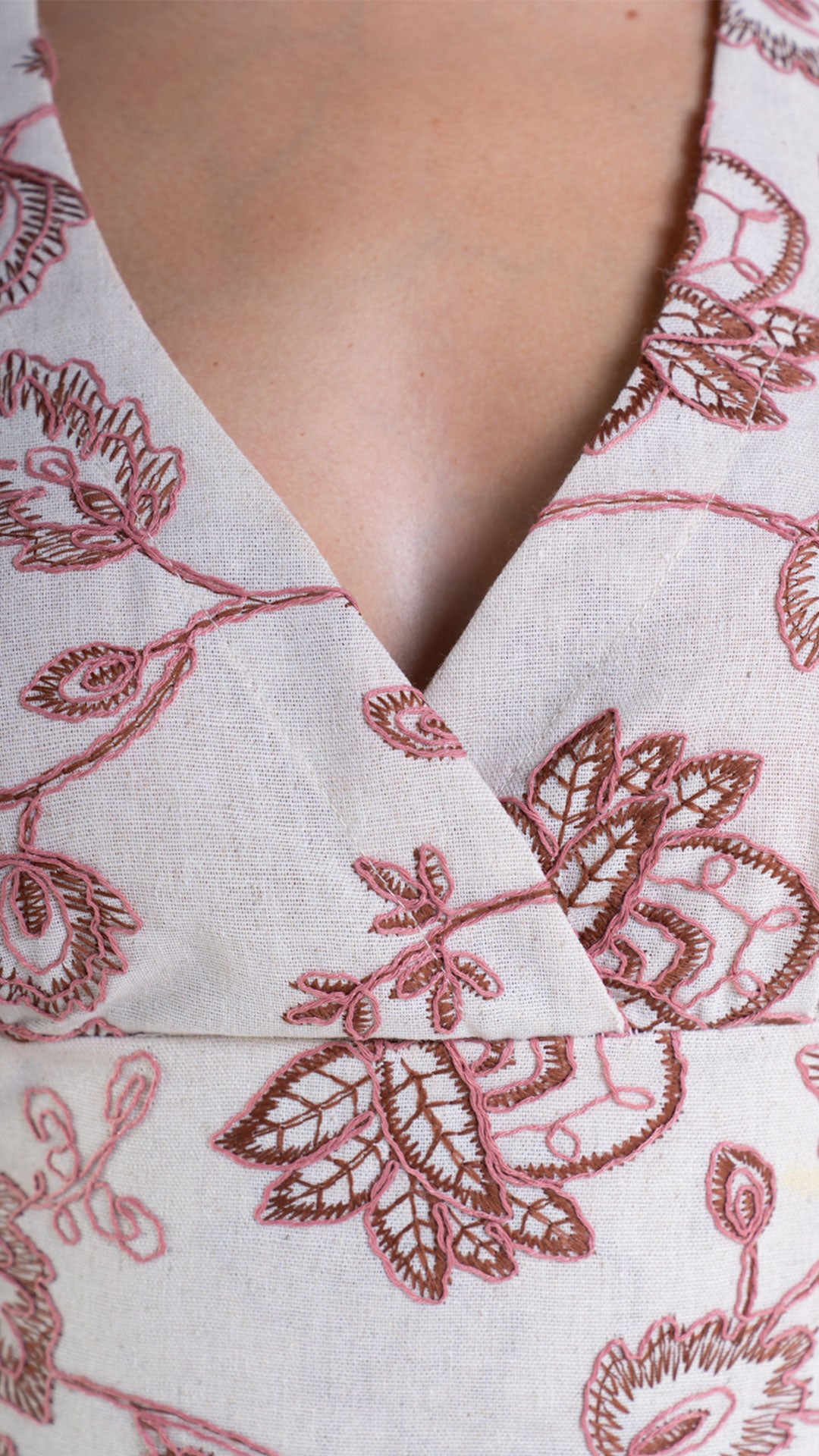 P74412 CONJUNTO LINO PALO DE ROSA