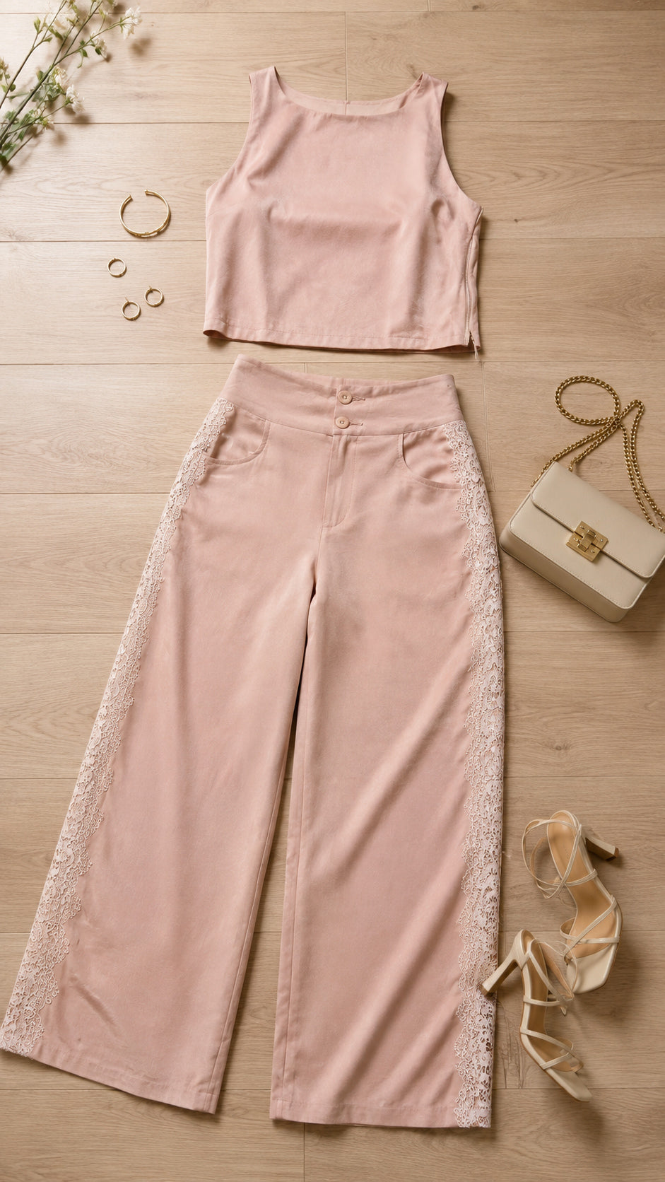P74523 CONJUNTO FLOW PALO DE ROSA