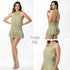 P74554 VESTIDO CHIFON VERDE