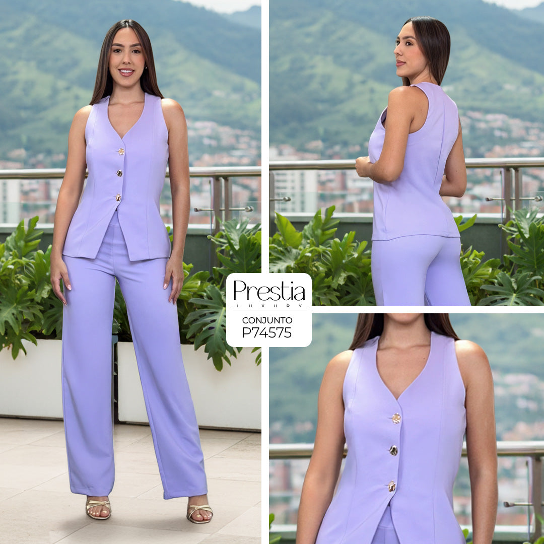 P74575 CONJUNTO NOCHES DE VIENA LILA