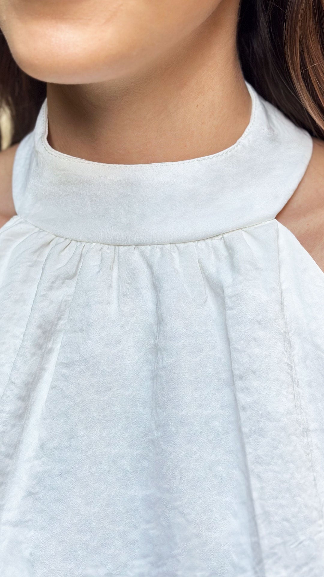 P74593 CONJUNTO CHIFON MARFIL