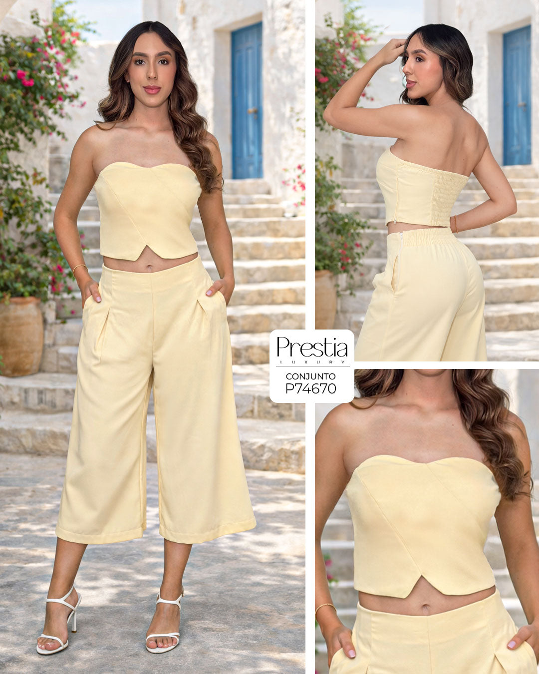 P74670 CONJUNTO KALIMERA AMARILLO