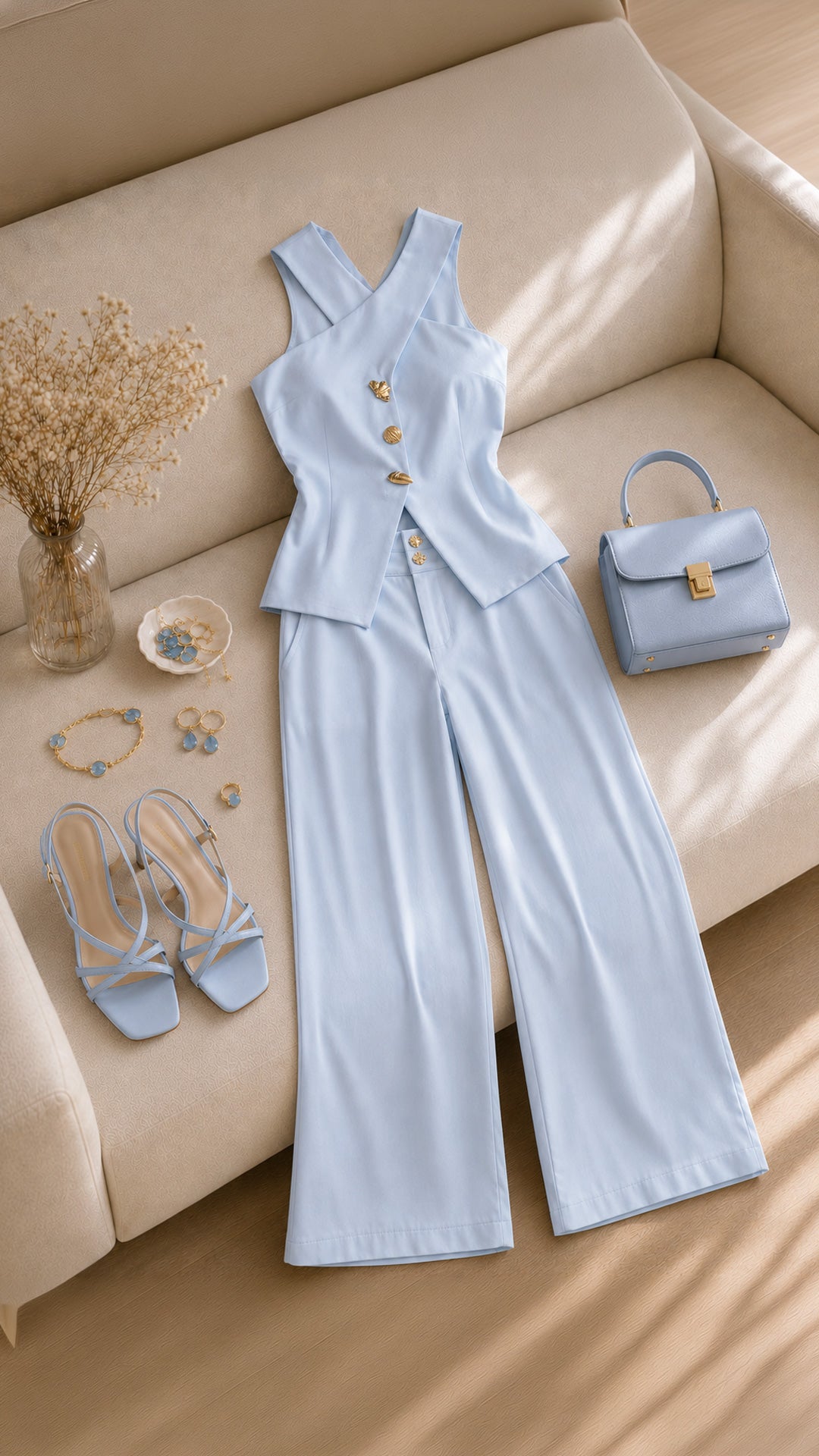 P74682 CONJUNTO CELINE AZUL