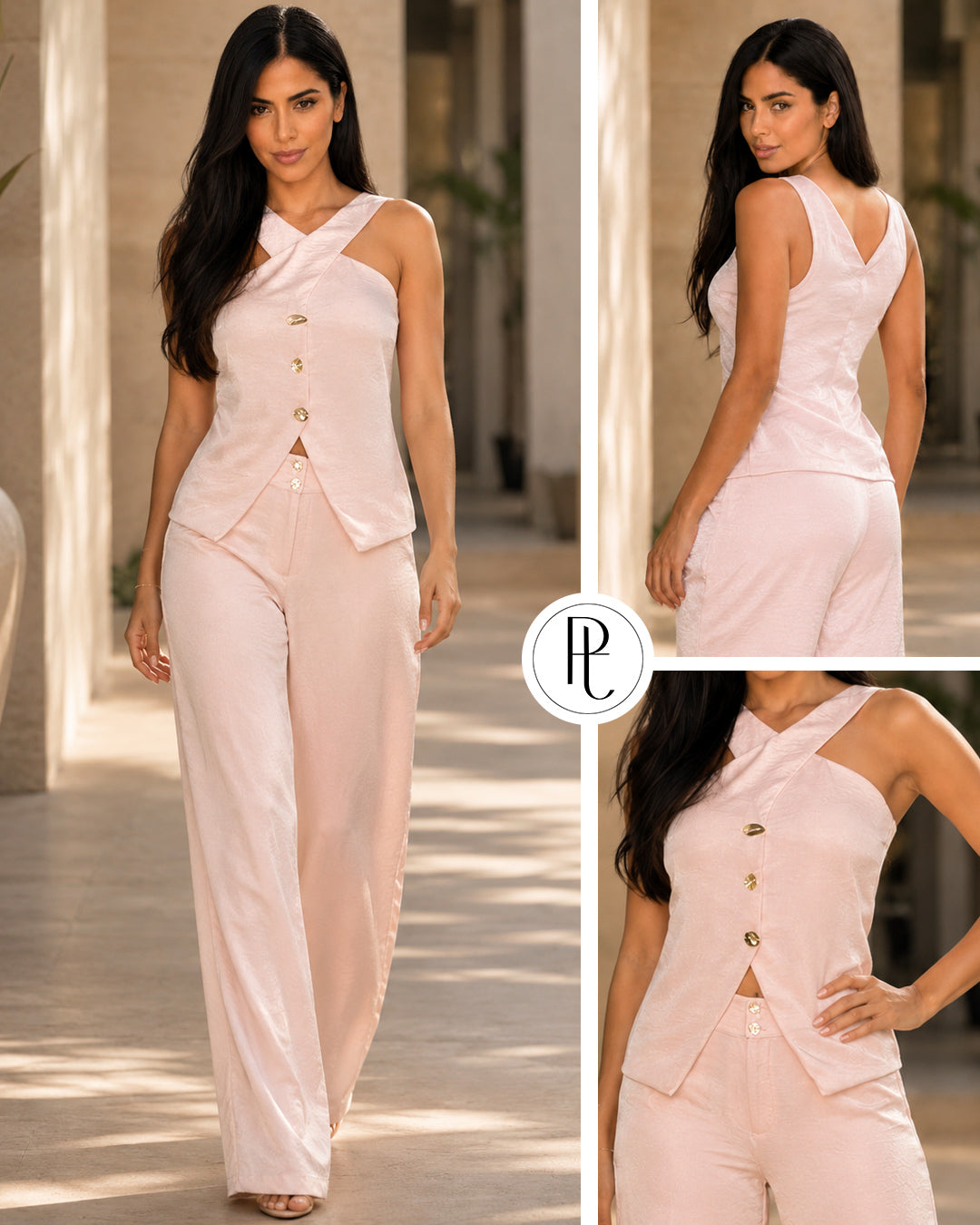 P74682 CONJUNTO CELINE ROSADA