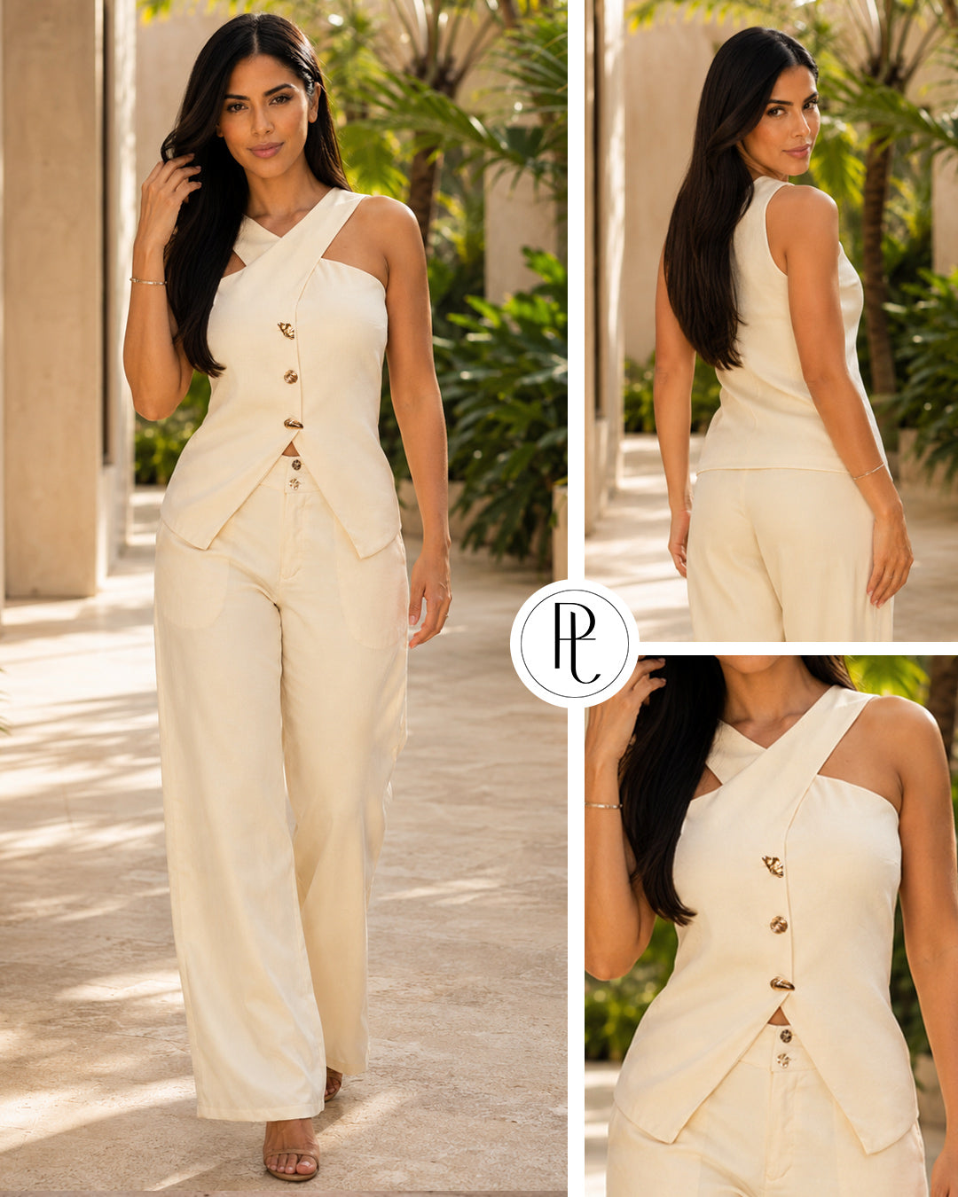 P74682 CONJUNTO CELINE AMARILLO