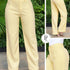 P74688 PANTALON NOCHES DE VIENA AMARILLO
