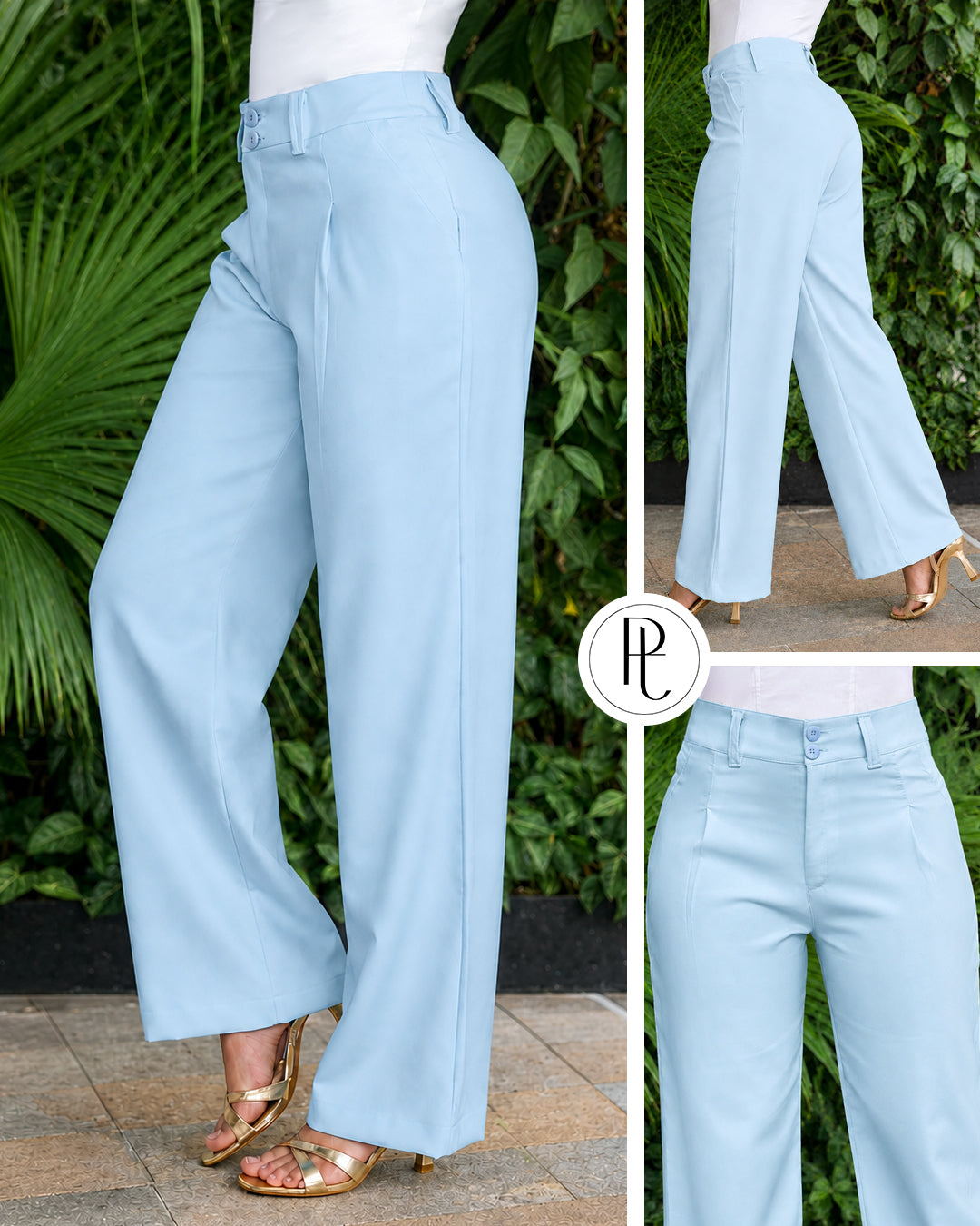P74688 PANTALON NOCHES DE VIENA AZUL