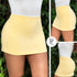 P74716 FALDA-SHORT NOCHES DE VIENA AMARILLO