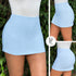 P74716 FALDA-SHORT NOCHES DE VIENA AZUL