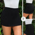 P74716 FALDA-SHORT NOCHES DE VIENA NEGRO