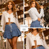 P3971 BLUSA CHIFON MARFIL
