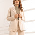 P3991 BLAZER NOCHES DE VIENA CAMEL