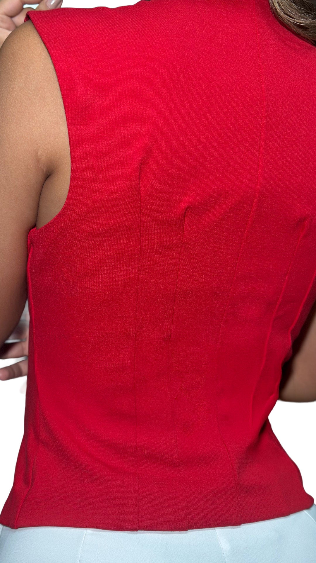 P4000 CHALECO PUNTIROMA ROJO
