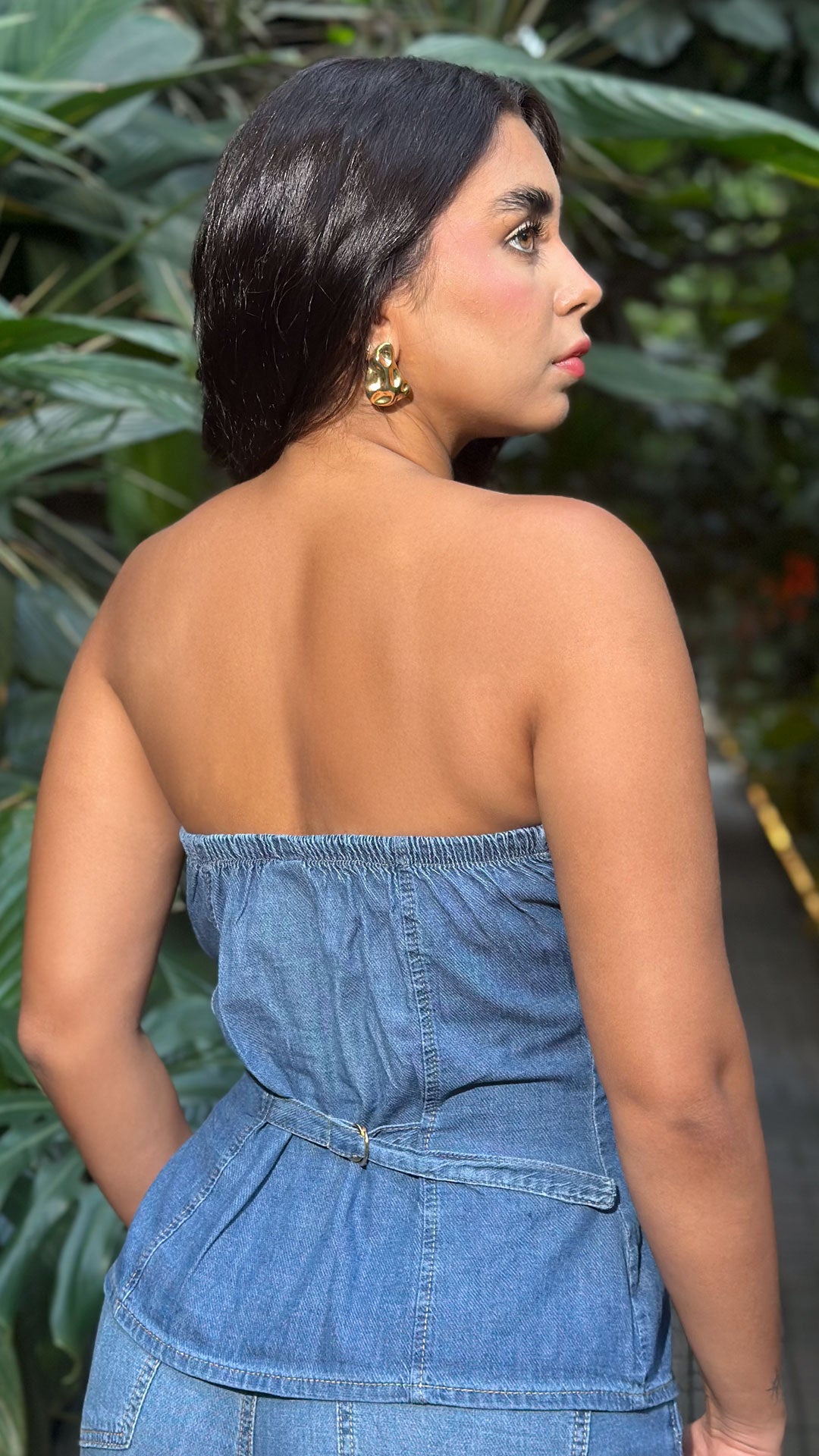P4001 BLUSA INDIGO AZUL