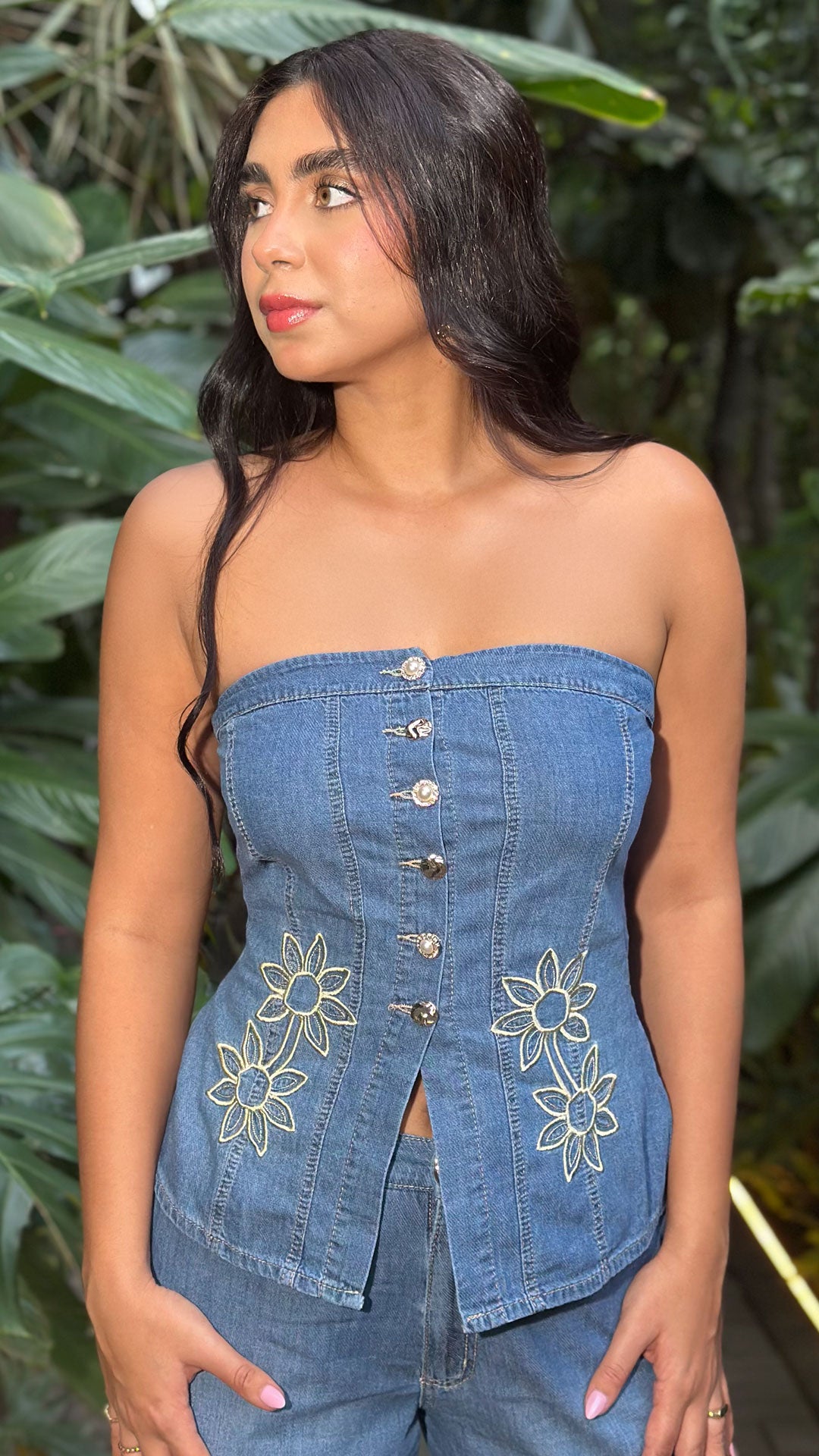 P4001 BLUSA INDIGO AZUL