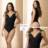 P4007 BODY LICRA DESTELLANTE NEGRO