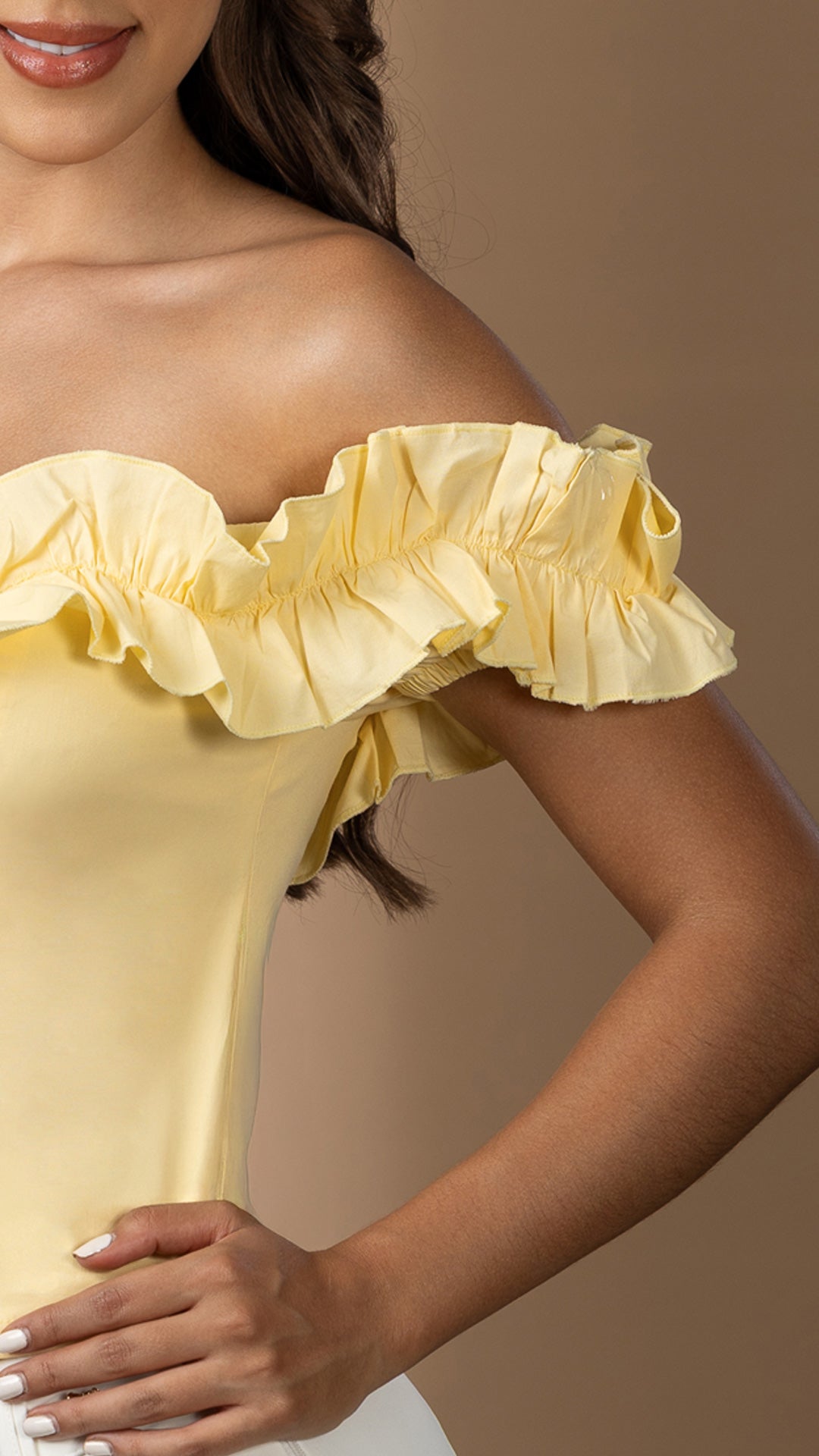 P4012 BLUSA POPELINA AMARILLO