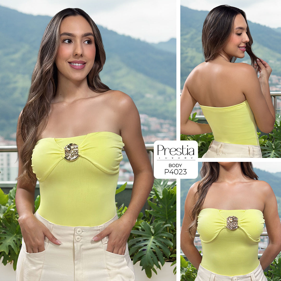 P4023 BODY POLIESTER AMARILLO LIMON