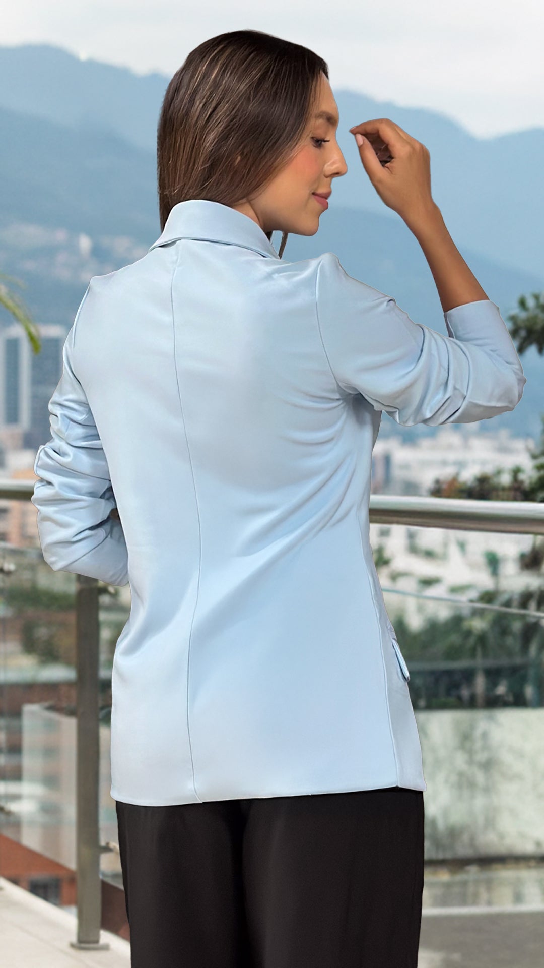 P4024 BLAZER NOCHE DE VIENA AZUL