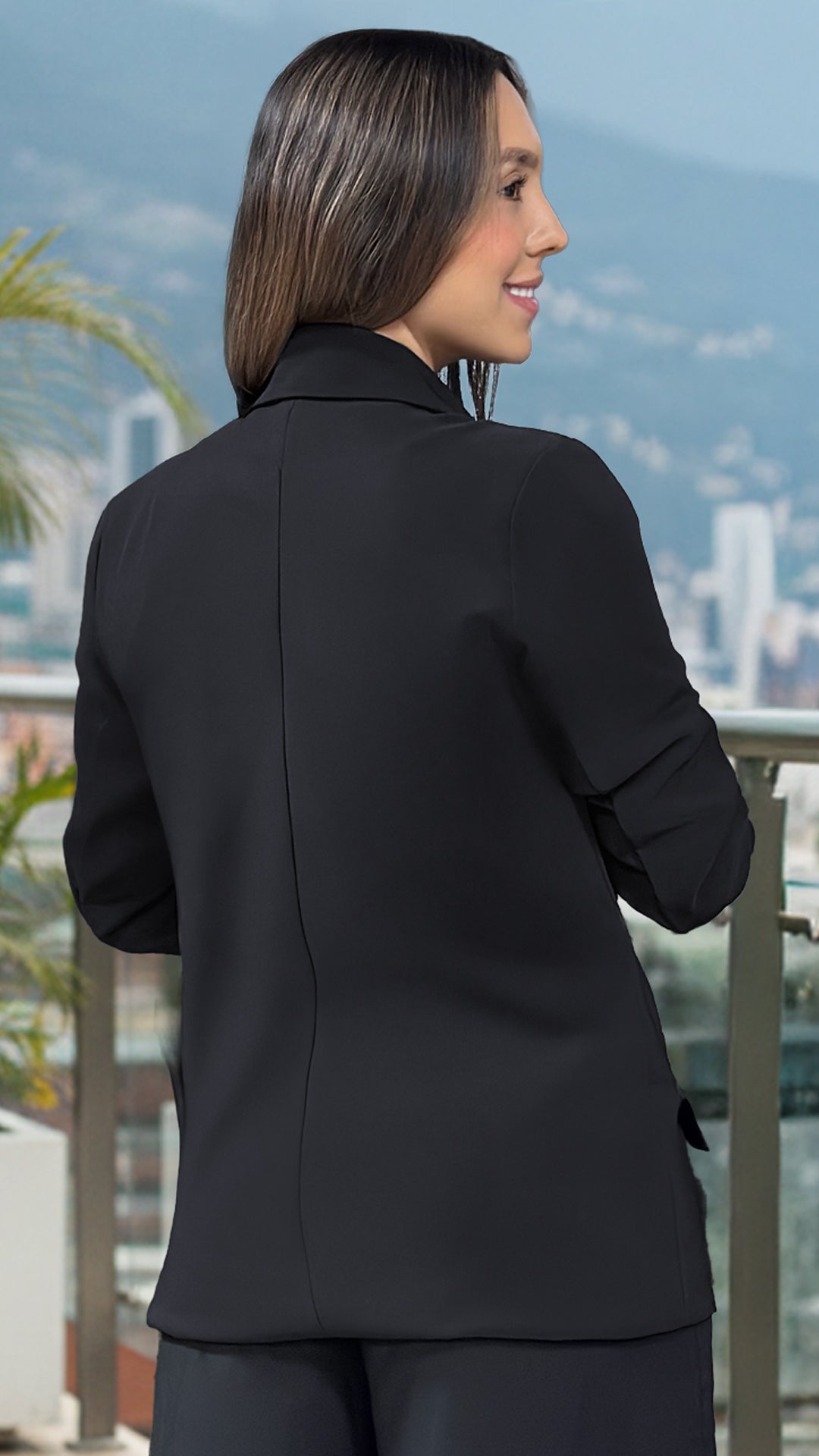 P4024 BLAZER NOCHE DE VIENA NEGRO