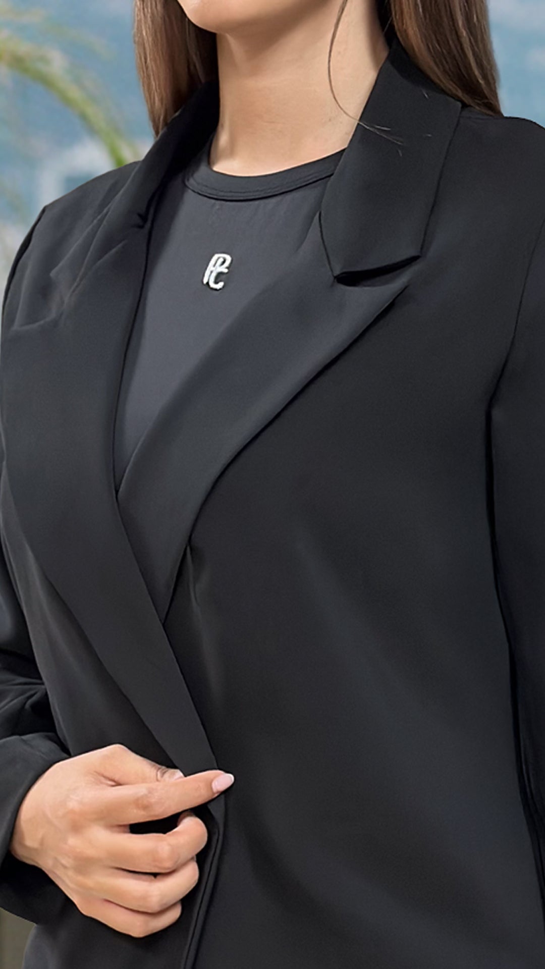 P4024 BLAZER NOCHE DE VIENA NEGRO