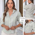 P4066 CAMISA POPELINA RAYAS VERDE