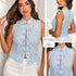 P4067 BLUSA BLONDA AZUL