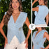 P4072 BLUSA CELINE AZUL