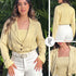 P4078 DUO CHAQUETA TOP FRESCURA AMARILLA