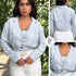 P4078 DUO CHAQUETA TOP FRESCURA AZUL
