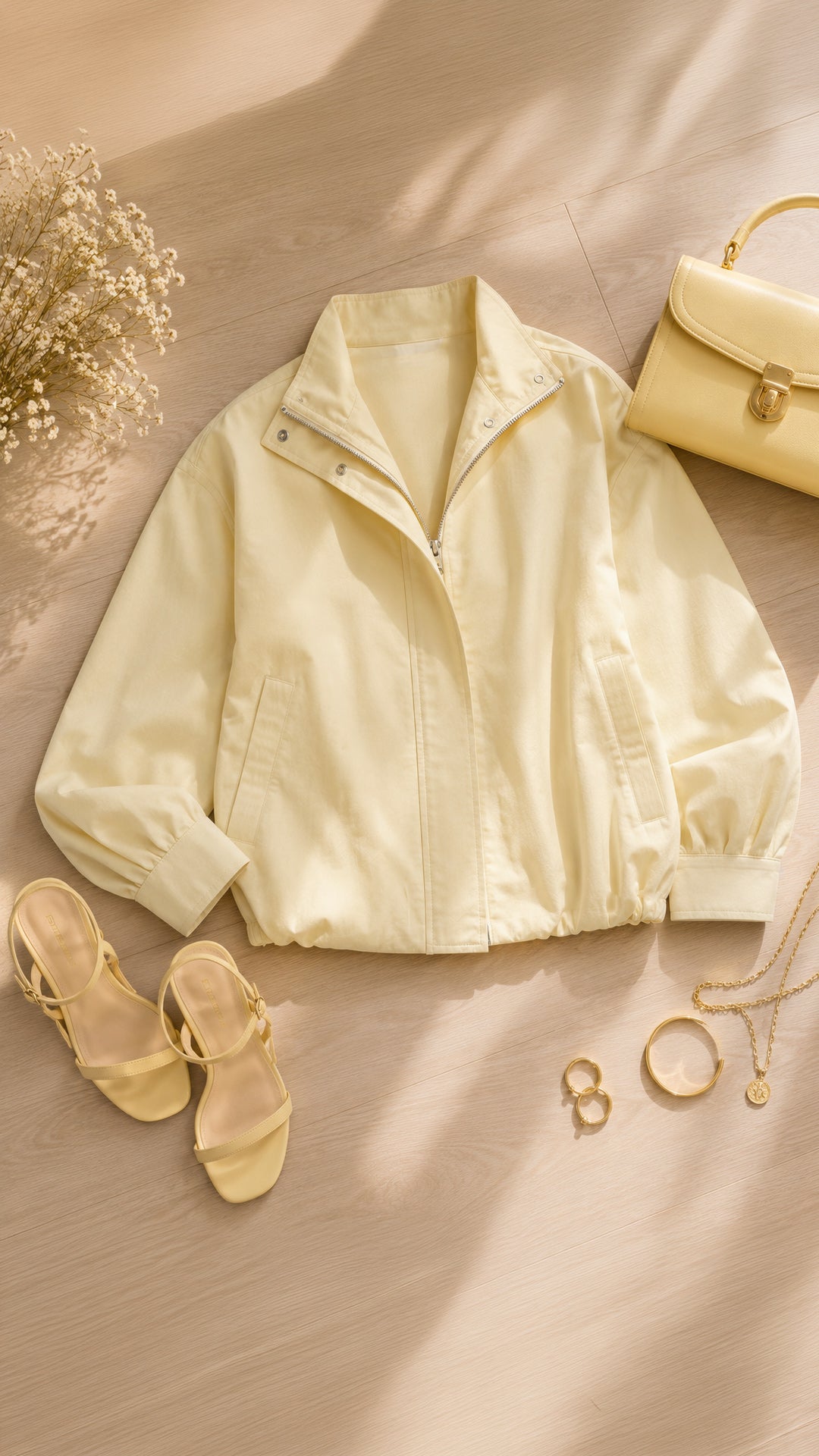 P4079 CHAQUETA PRISMA REAL AMARILLO