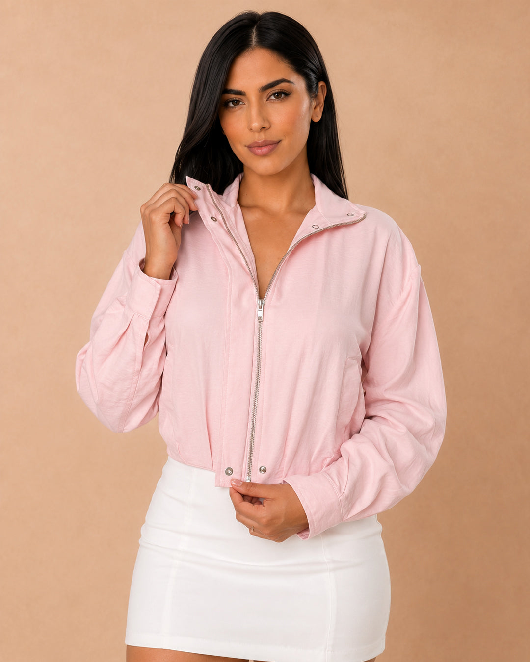 P4079 CHAQUETA PRISMA REAL ROSADO