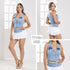 P74333 CONJUNTO CHAMBRAY BLANCO