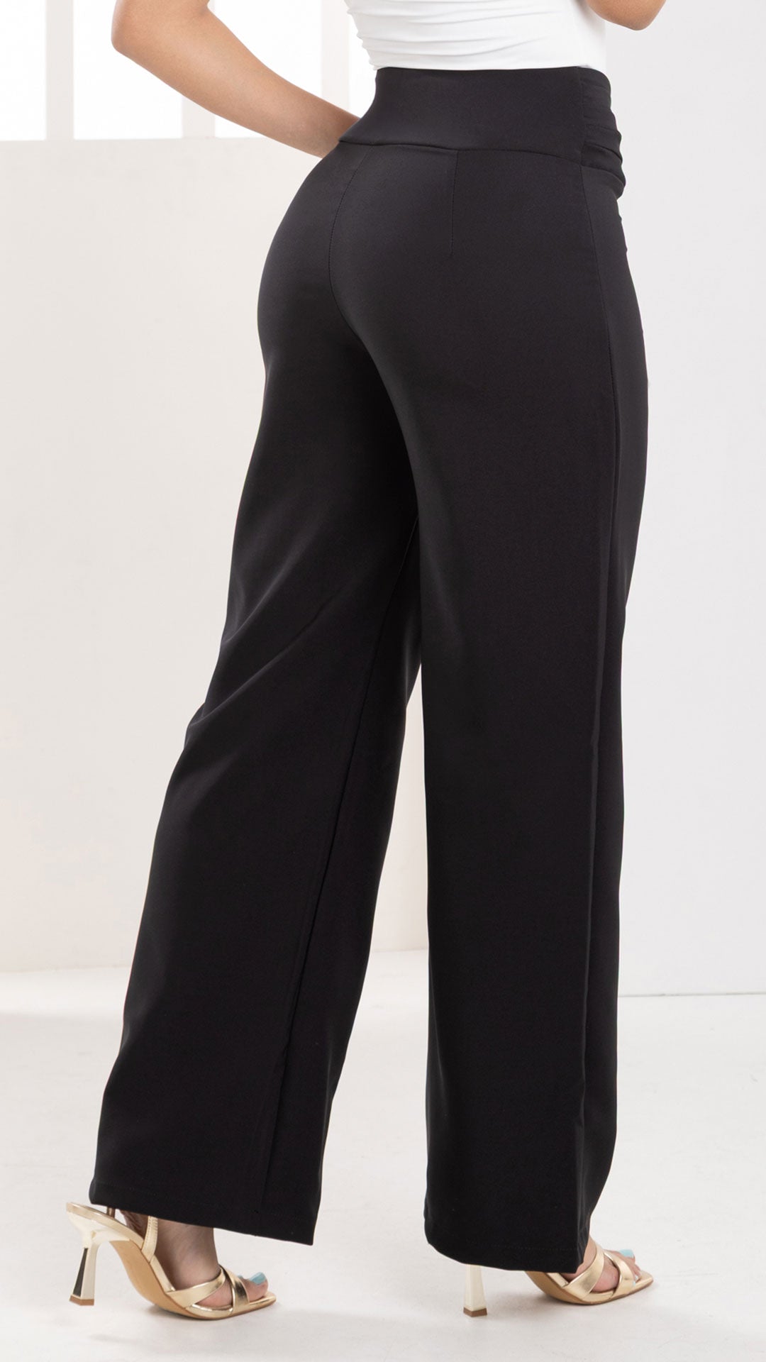 P74337 PANTALÓN NOCHE DE VIENA NEGRO