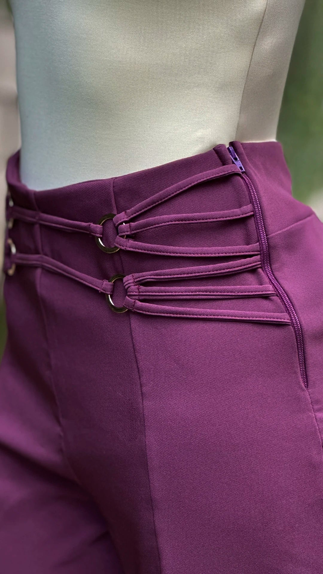 P74362 PANTALÓN NOCHE DE VIENA VINOTINTO