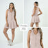 P74367 VESTIDO LINO CAMEL