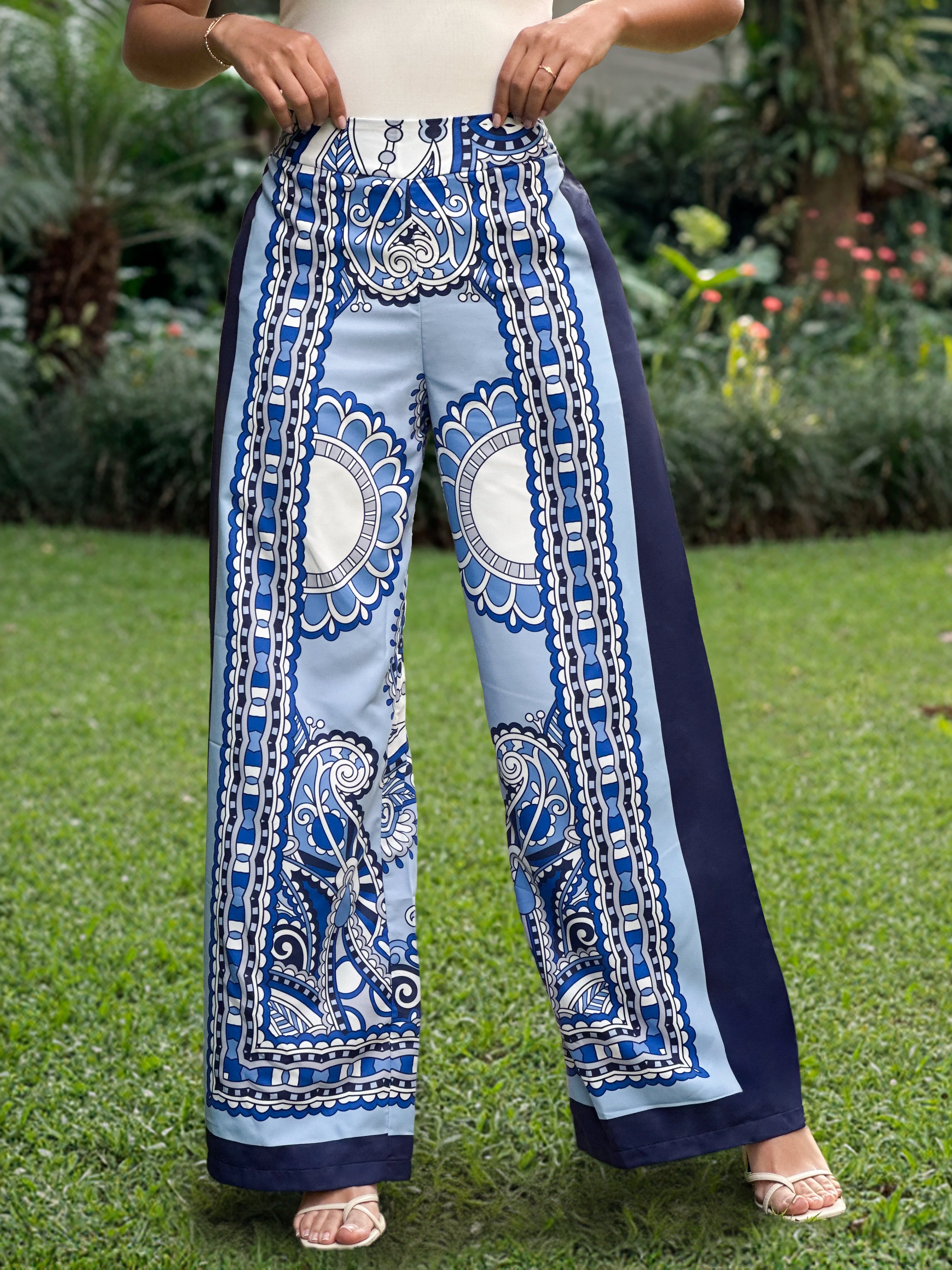 P74369 PANTALÓN AGATHA AZUL