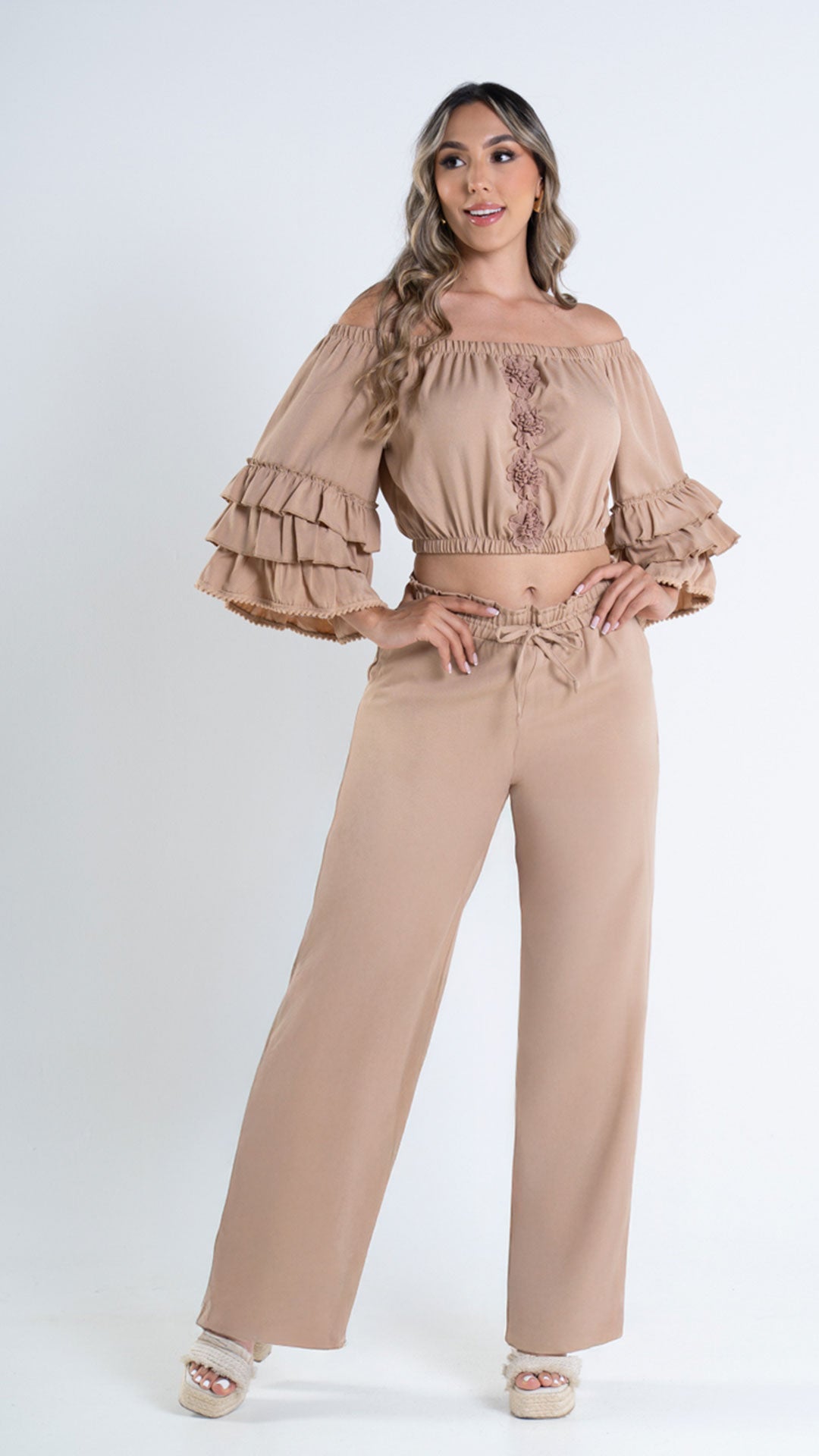 P74395 CONJUNTO FIJI CAMEL