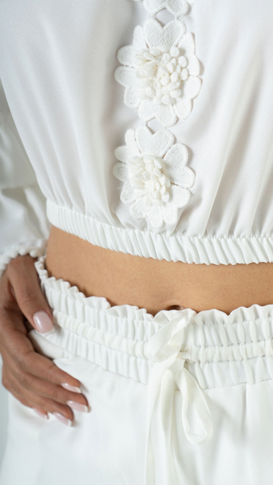 P74395 CONJUNTO FIJI MARFIL