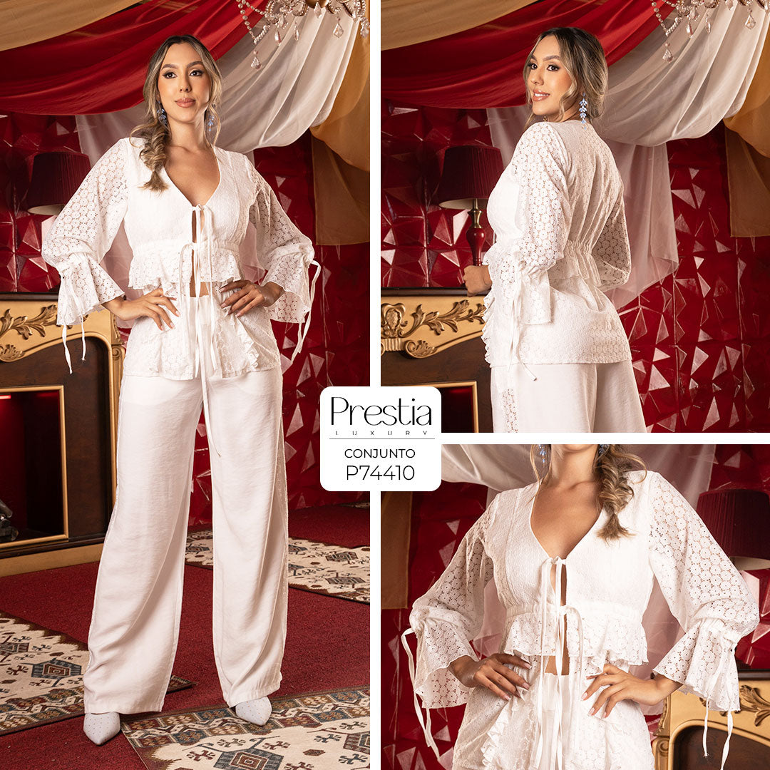 P74410 CONJUNTO FLOW MARFIL