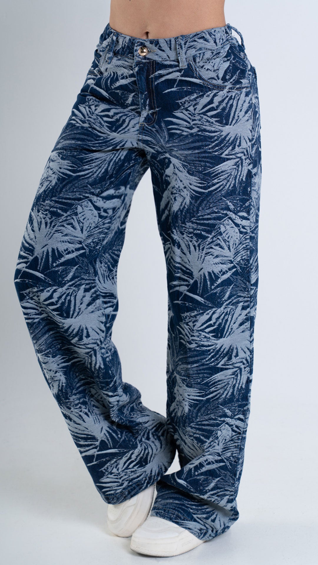 P74415 PANTALÓN INDIGO AZUL