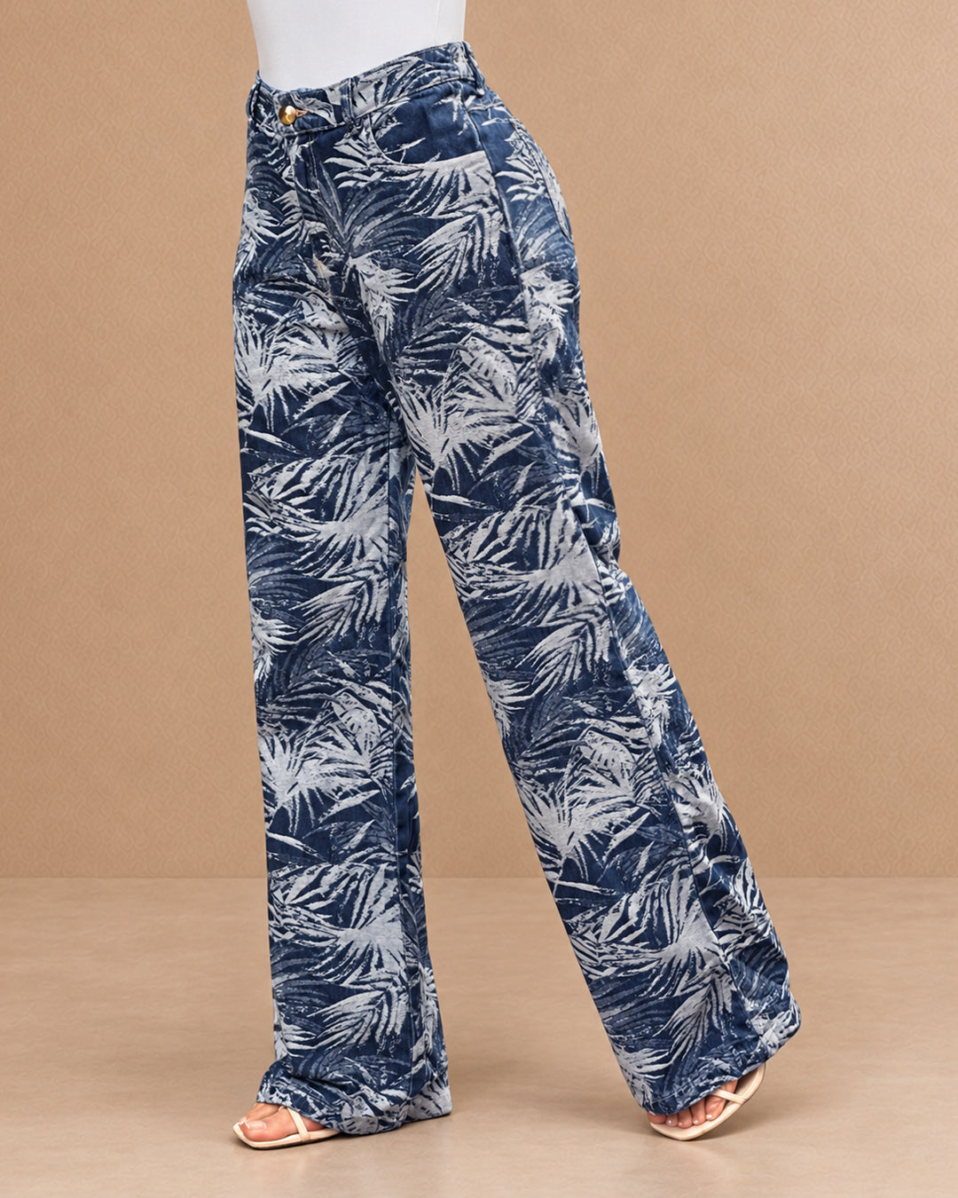 P74415 PANTALÓN INDIGO AZUL