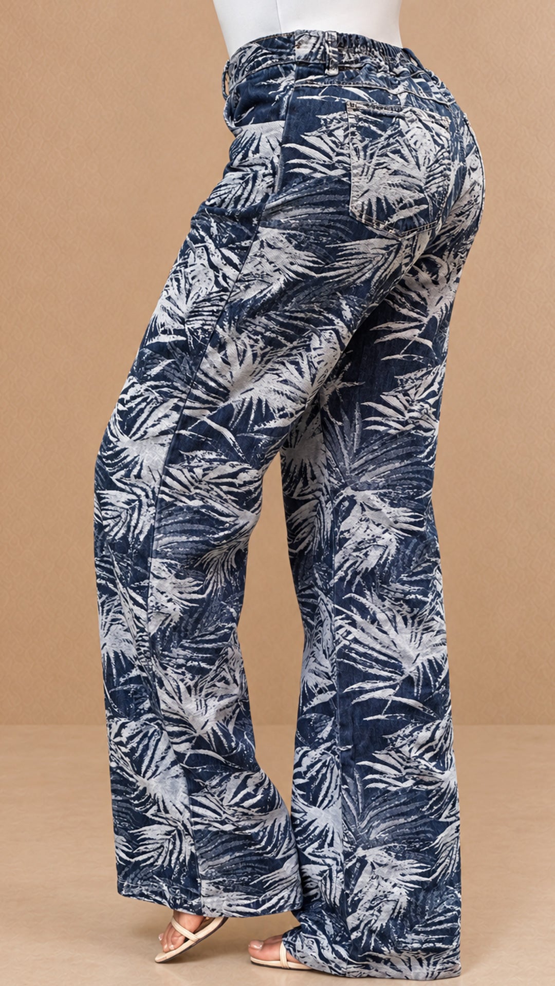 P74415 PANTALÓN INDIGO AZUL