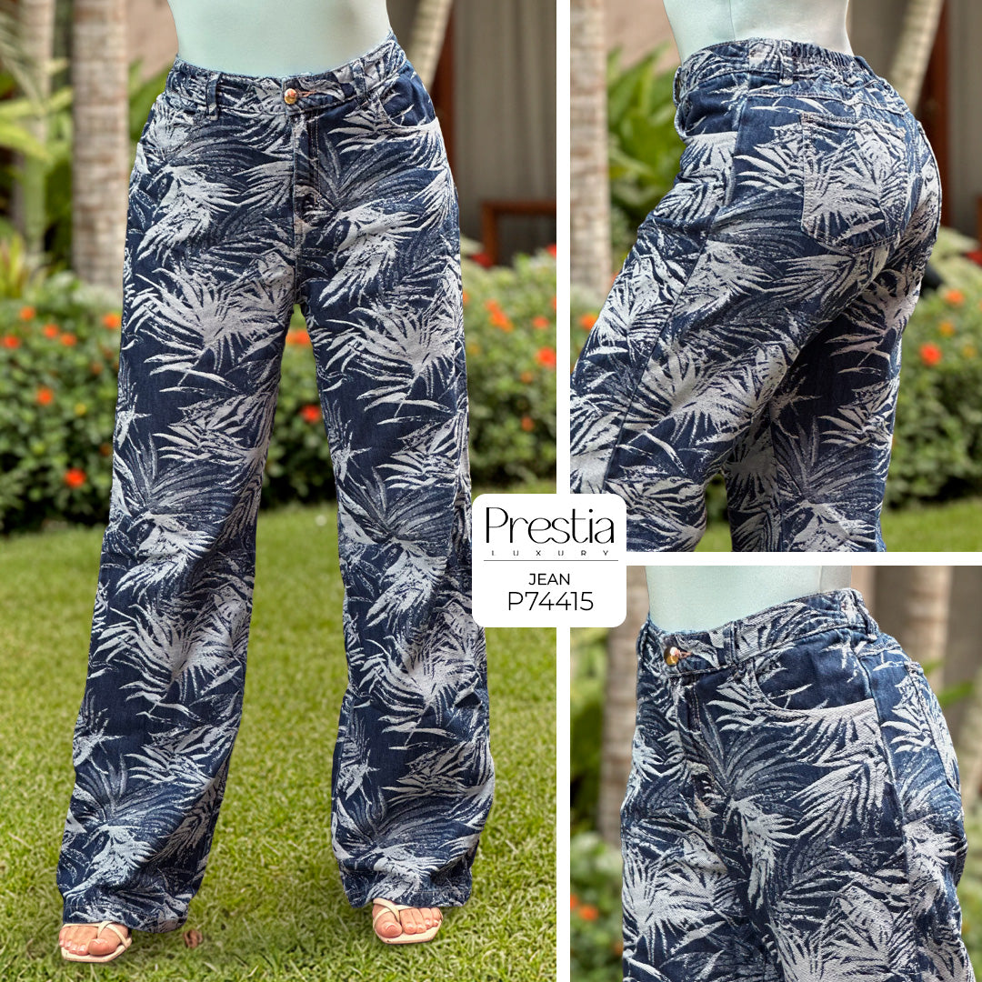 P74415 PANTALÓN INDIGO AZUL